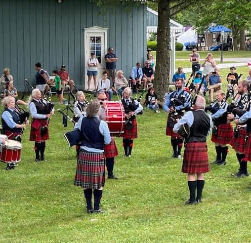 Feadan Or at Genesee Country Village and Museum bagpipers of rochester ny